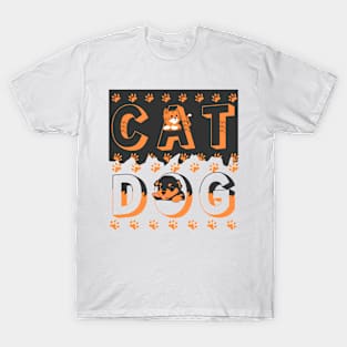 cats and dogs T-Shirt